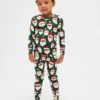 Biologische pyjamaset van geborsteld katoen voor kinderen en baby’s