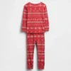 Biologische pyjamaset van geborsteld katoen voor kinderen en baby’s