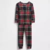 Biologische pyjamaset van geborsteld katoen voor kinderen en baby’s