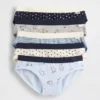 Biologische stretchkatoenen bikinibroekjes voor kinderen (5-pack)