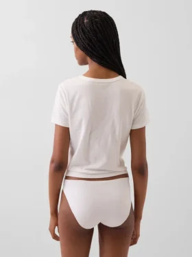 Biologische stretchkatoenen onzichtbare bikinibroek