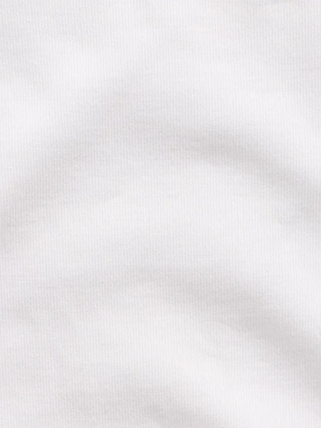 Biologische stretchkatoenen onzichtbare string