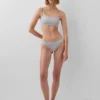Biologische stretchkatoenen string