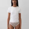 Biologische stretchkatoenen string (3-pack)