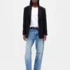Bistretch oversized blazer