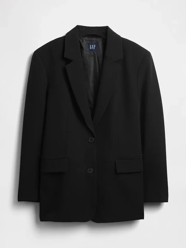 Bistretch oversized blazer