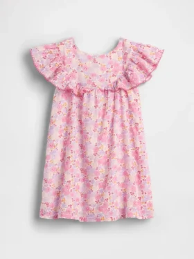 Bloemenjurk met ruches voor Baby & Peuter