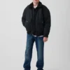 Bomberjack van canvas met sherpa-voering voor kinderen