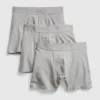 Boxershorts van 5" biologisch stretchkatoen (3-pack)
