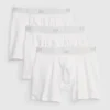 Boxershorts van 5" biologisch stretchkatoen (3-pack)