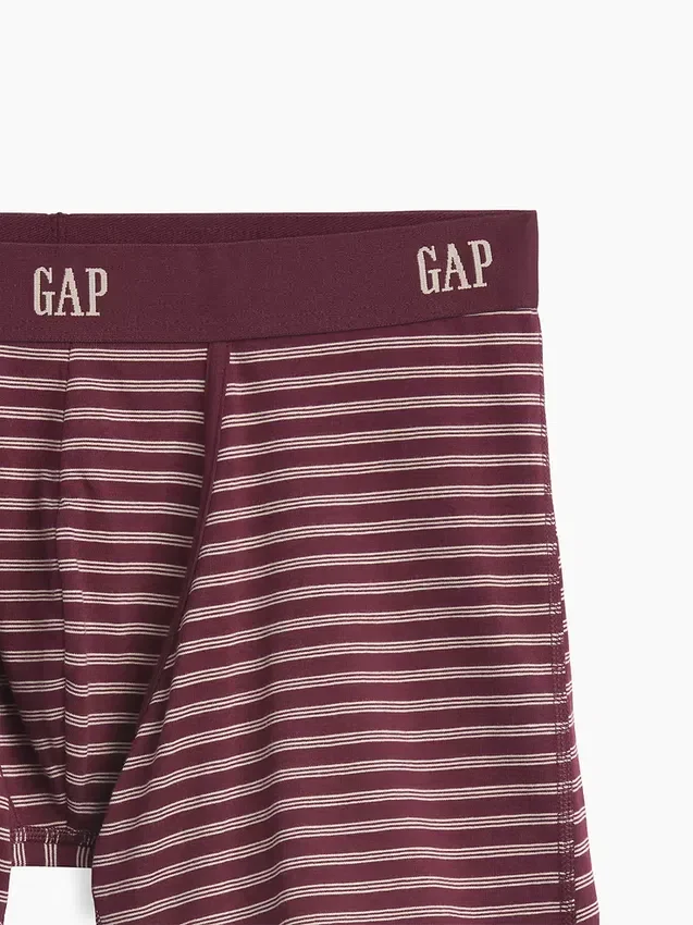 Boxershorts van 5" biologisch stretchkatoen (3-pack)