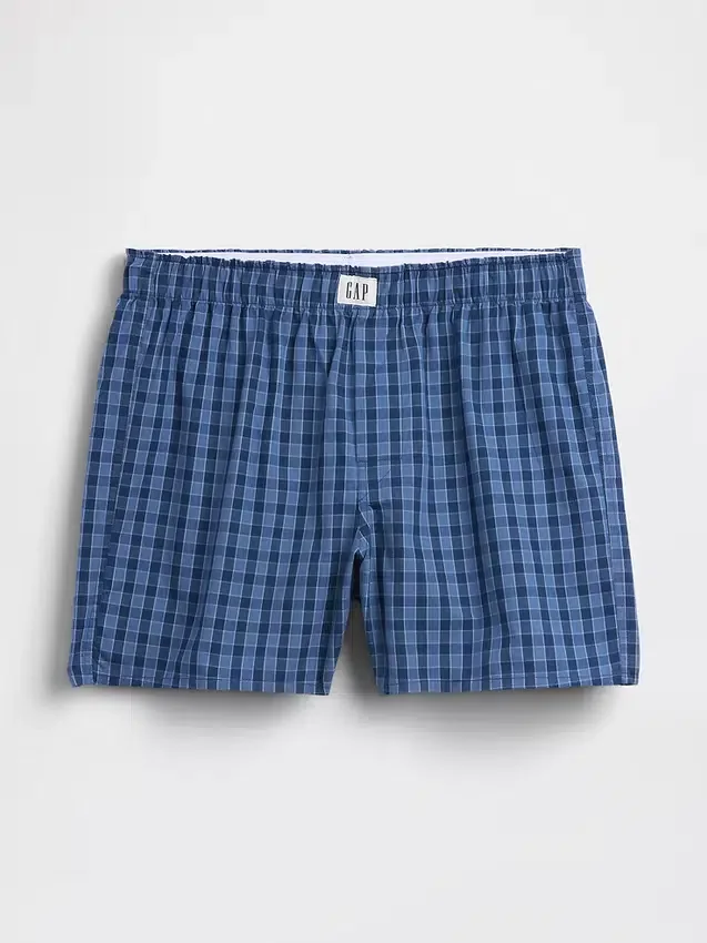 Boxershorts van popeline