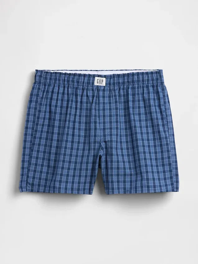 Boxershorts van popeline
