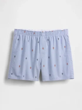 Boxershorts van popeline