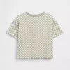 Boxy geruit T-shirt voor Baby & Peuter