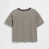 Boxy geruit T-shirt voor Baby & Peuter