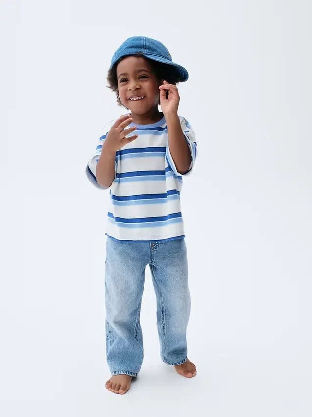Boxy T-shirt voor Baby & Peuter