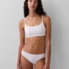 Bralette van biologisch stretchkatoen