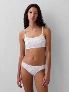 Bralette van biologisch stretchkatoen