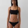Bralette van biologisch stretchkatoen