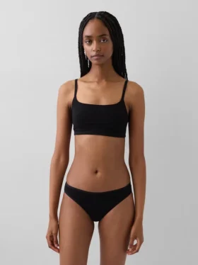 Bralette van biologisch stretchkatoen