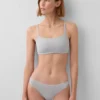 Bralette van biologisch stretchkatoen