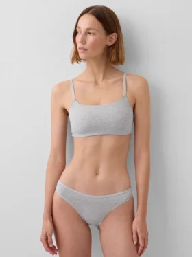 Bralette van biologisch stretchkatoen
