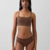 Bralette van biologisch stretchkatoen