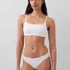 Bralette van biologisch stretchkatoen