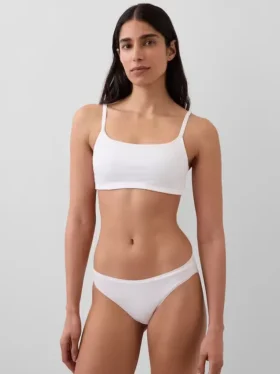Bralette van biologisch stretchkatoen
