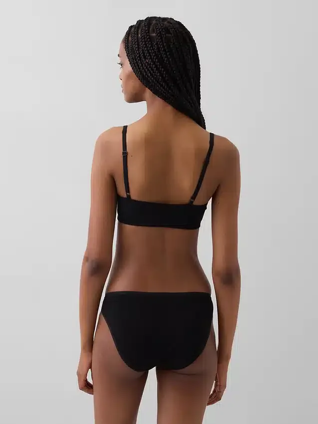 Bralette van biologisch stretchkatoen