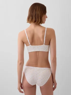 Bralette van biologisch stretchkatoen
