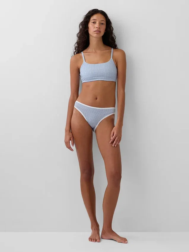 Bralette van biologisch stretchkatoen