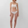 Bralette van biologisch stretchkatoen