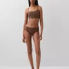 Bralette van biologisch stretchkatoen