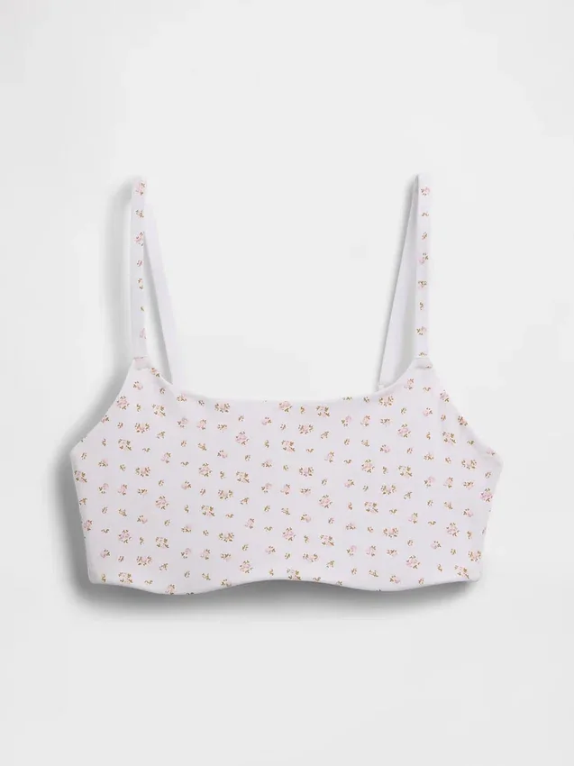 Bralette van biologisch stretchkatoen