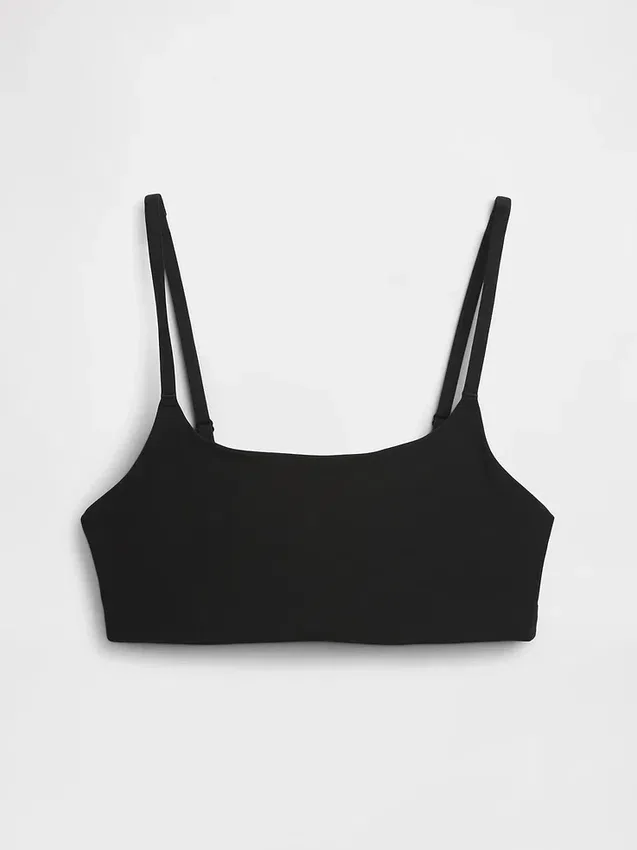 Bralette van biologisch stretchkatoen