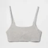 Bralette van biologisch stretchkatoen