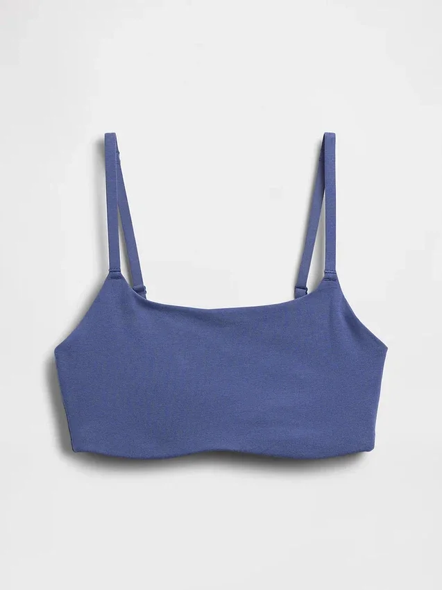 Bralette van biologisch stretchkatoen