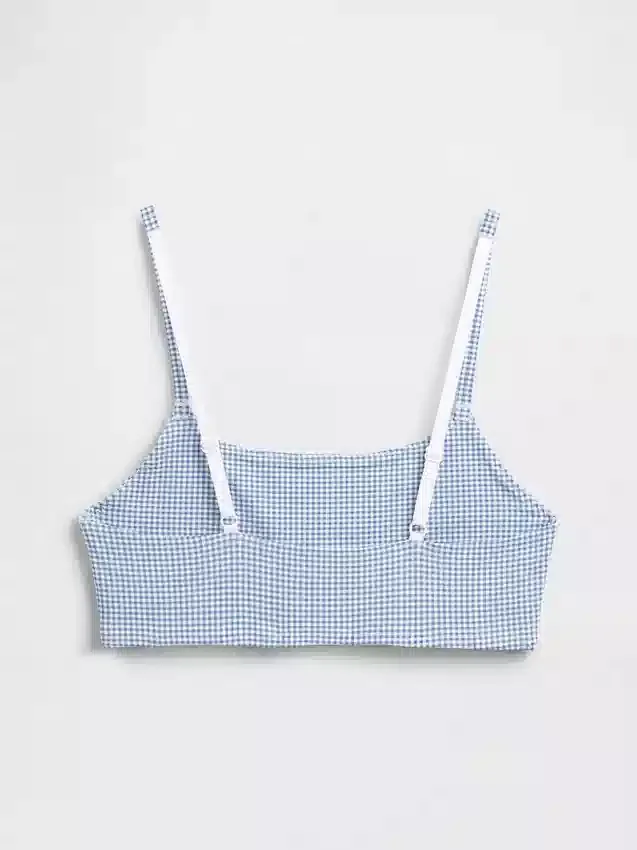 Bralette van biologisch stretchkatoen