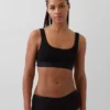 Bralette van biologisch stretchkatoen met Gap Logo