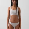 Bralette van biologisch stretchkatoen met Gap Logo