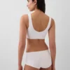 Bralette van biologisch stretchkatoen met Gap Logo