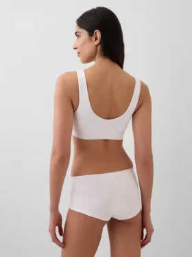 Bralette van biologisch stretchkatoen met Gap Logo