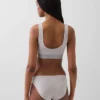 Bralette van biologisch stretchkatoen met Gap Logo
