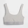 Bralette van biologisch stretchkatoen met Gap Logo