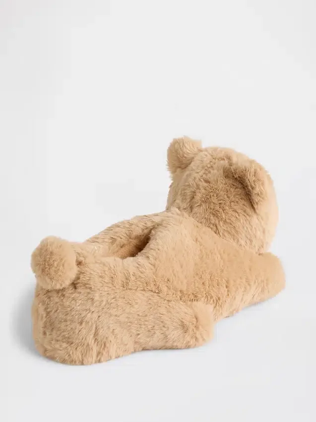 Brannan Bear knusse pantoffels voor kinderen