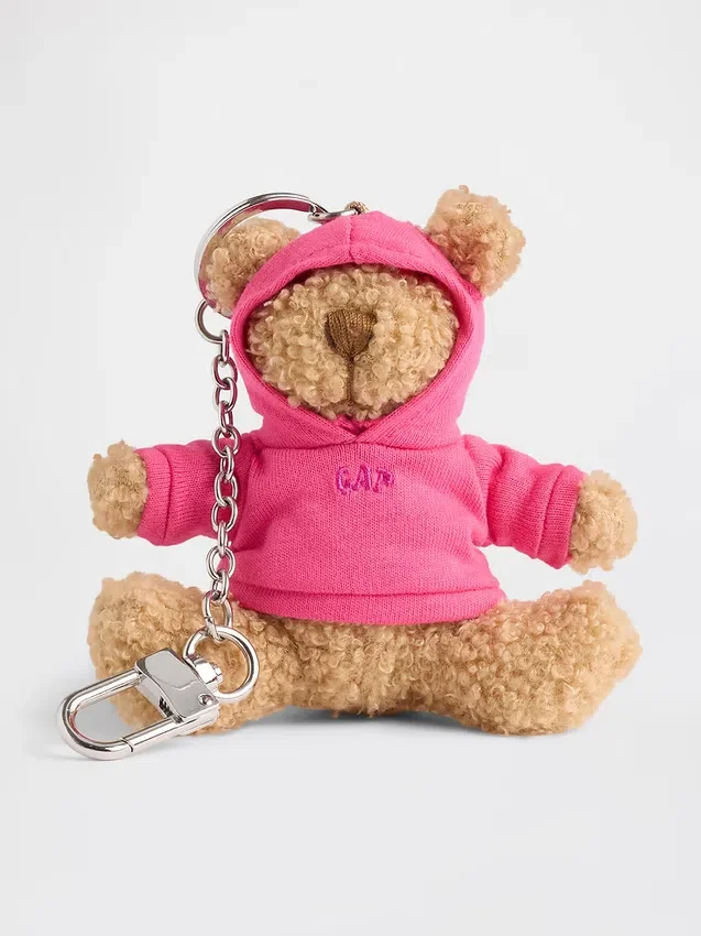 Brannan Bear-tasbedeltje in hoodie-stijl