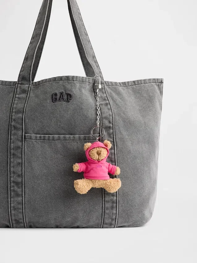 Brannan Bear-tasbedeltje in hoodie-stijl