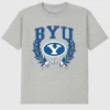 Brigham Young University Laurels donkere afbeelding T-shirt
